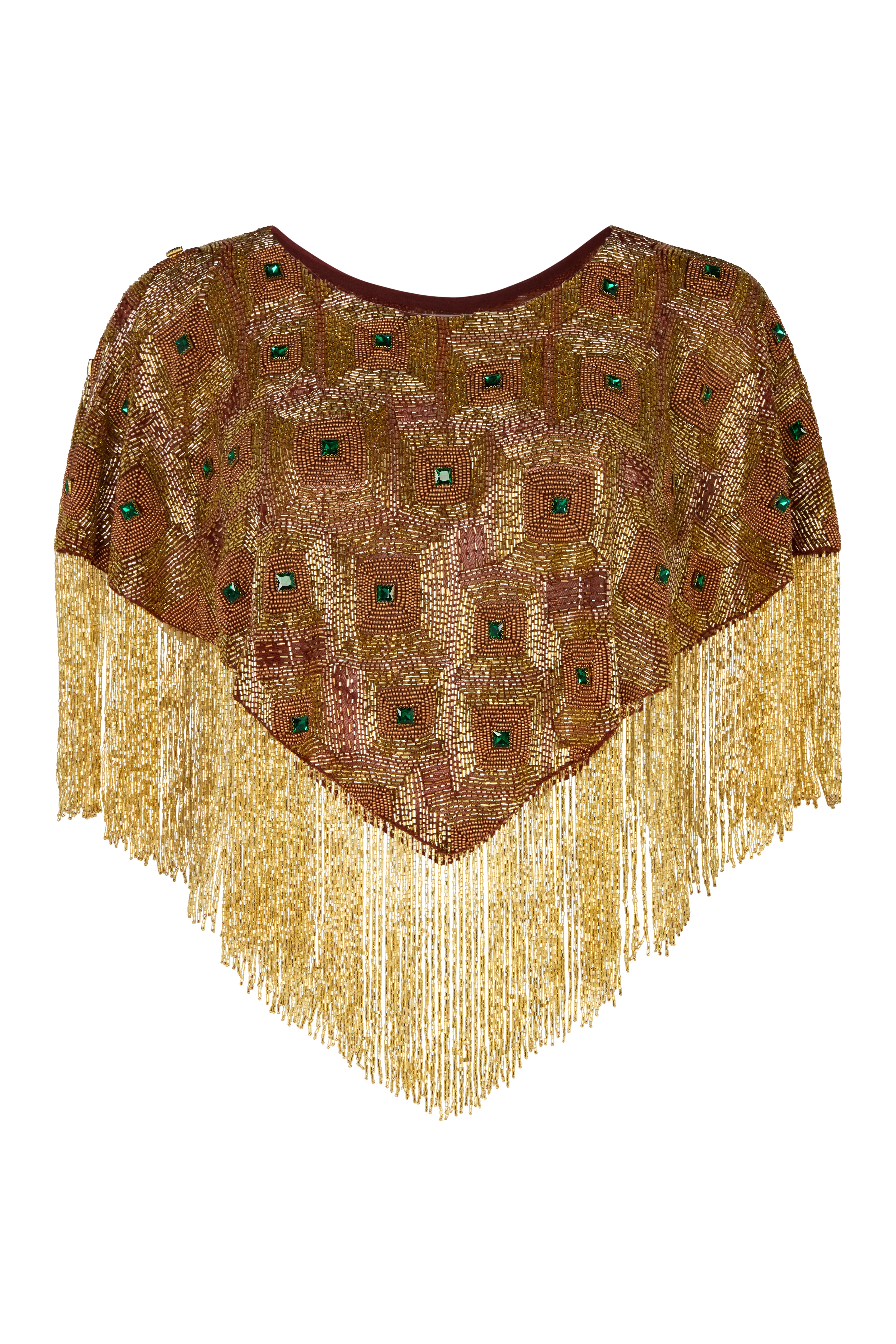 Gilded Mosaic Poncho