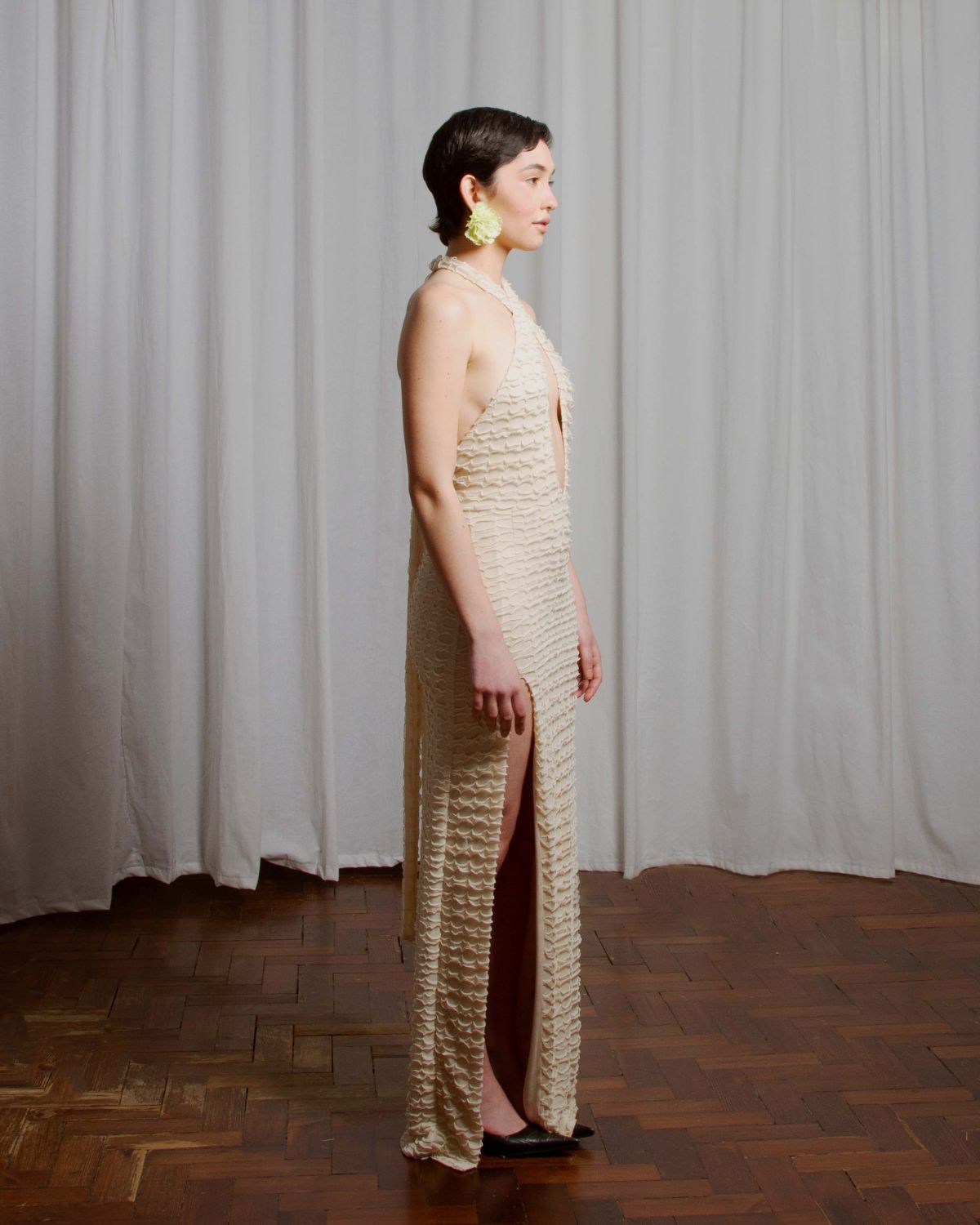 A Queen's Choice Dress in Ivory
