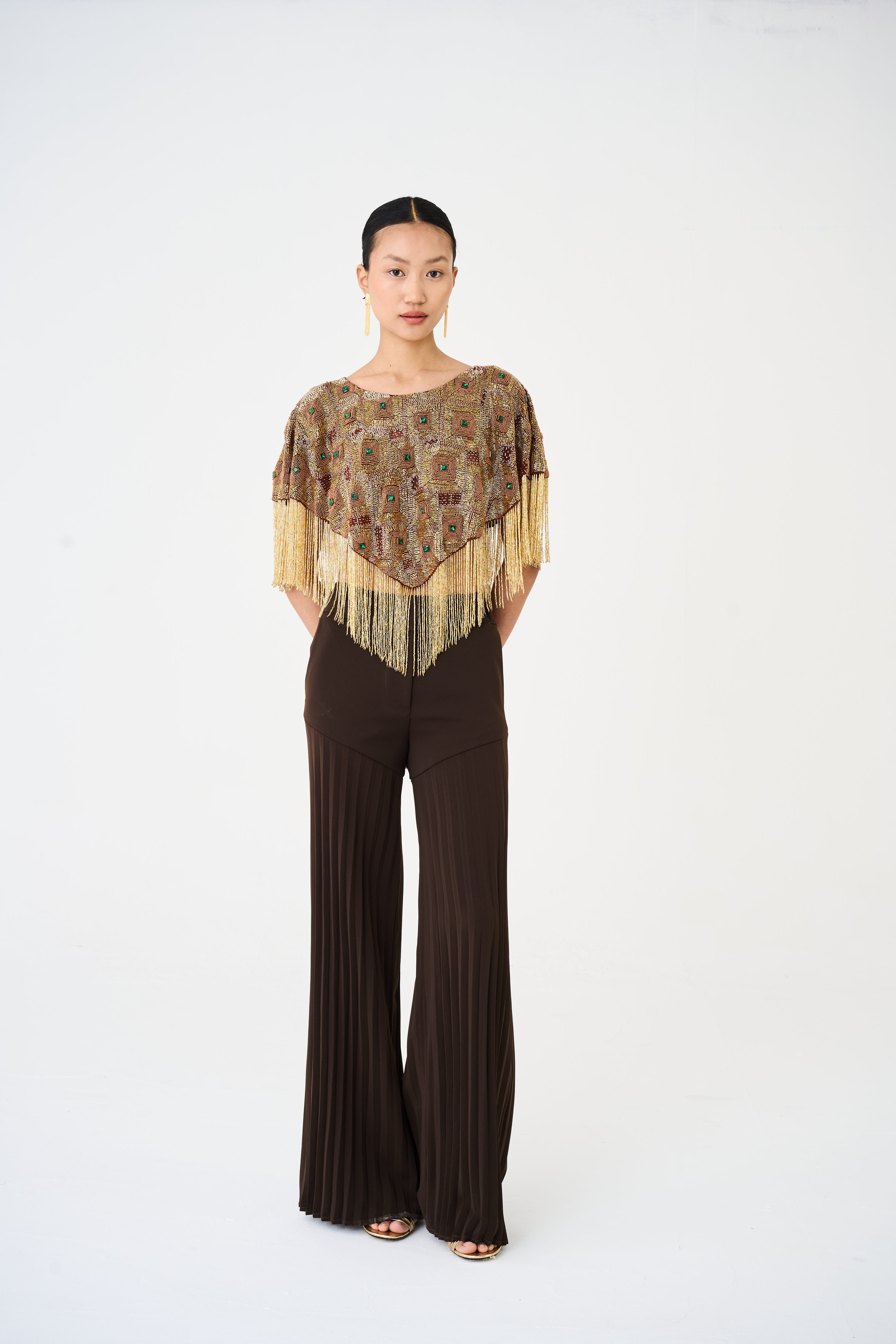 Gilded Mosaic Poncho