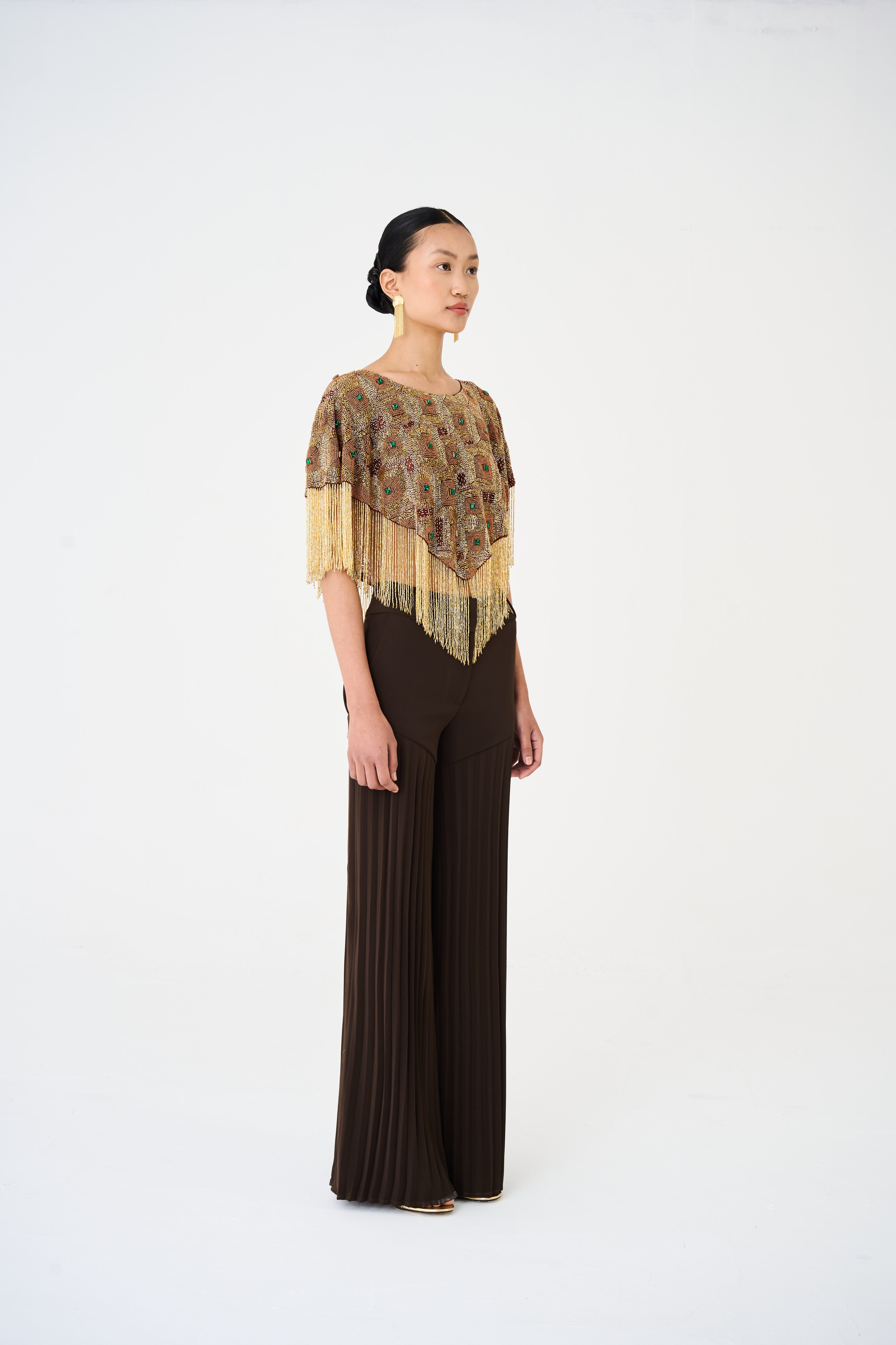 Gilded Mosaic Poncho
