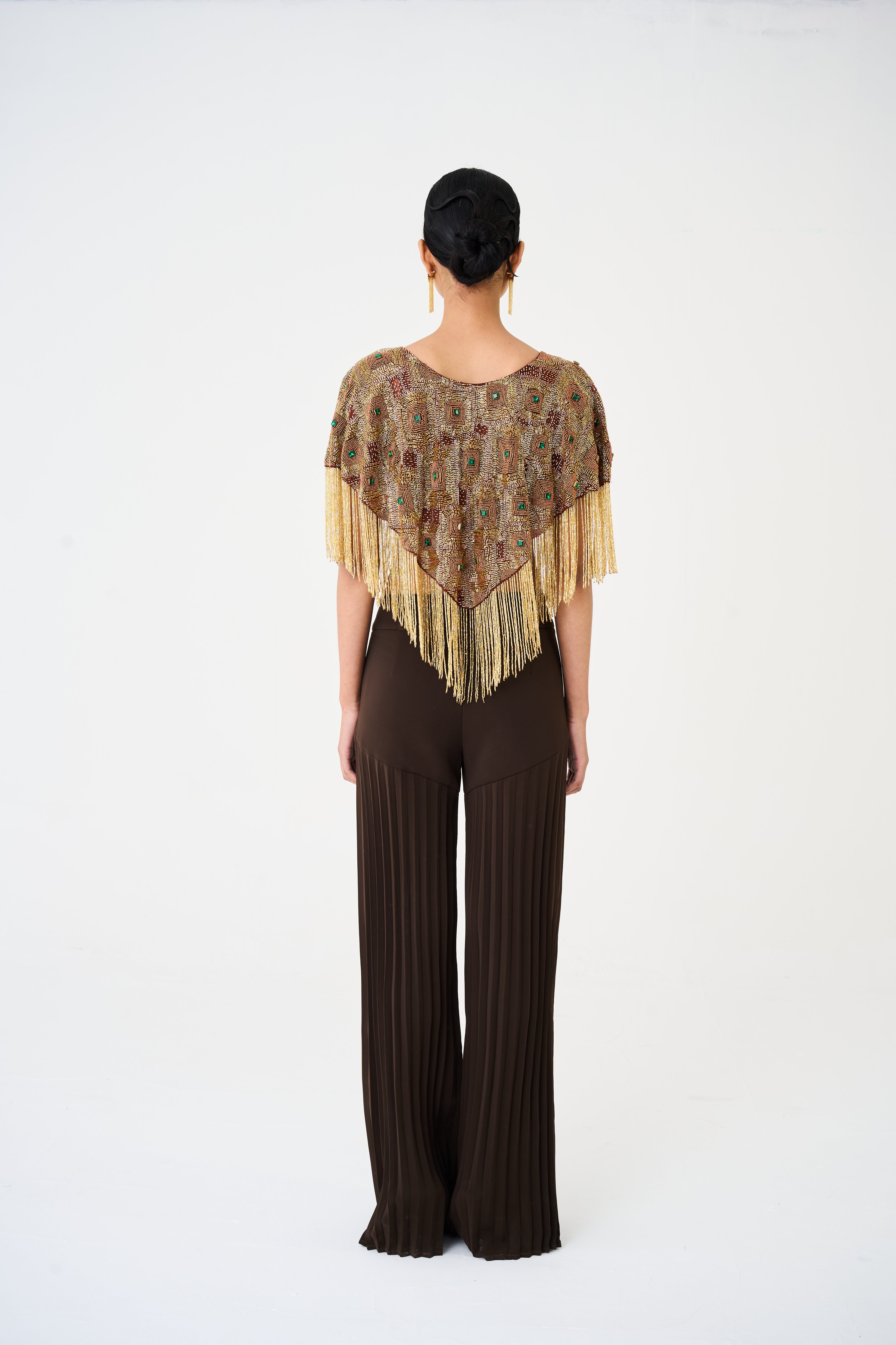 Gilded Mosaic Poncho