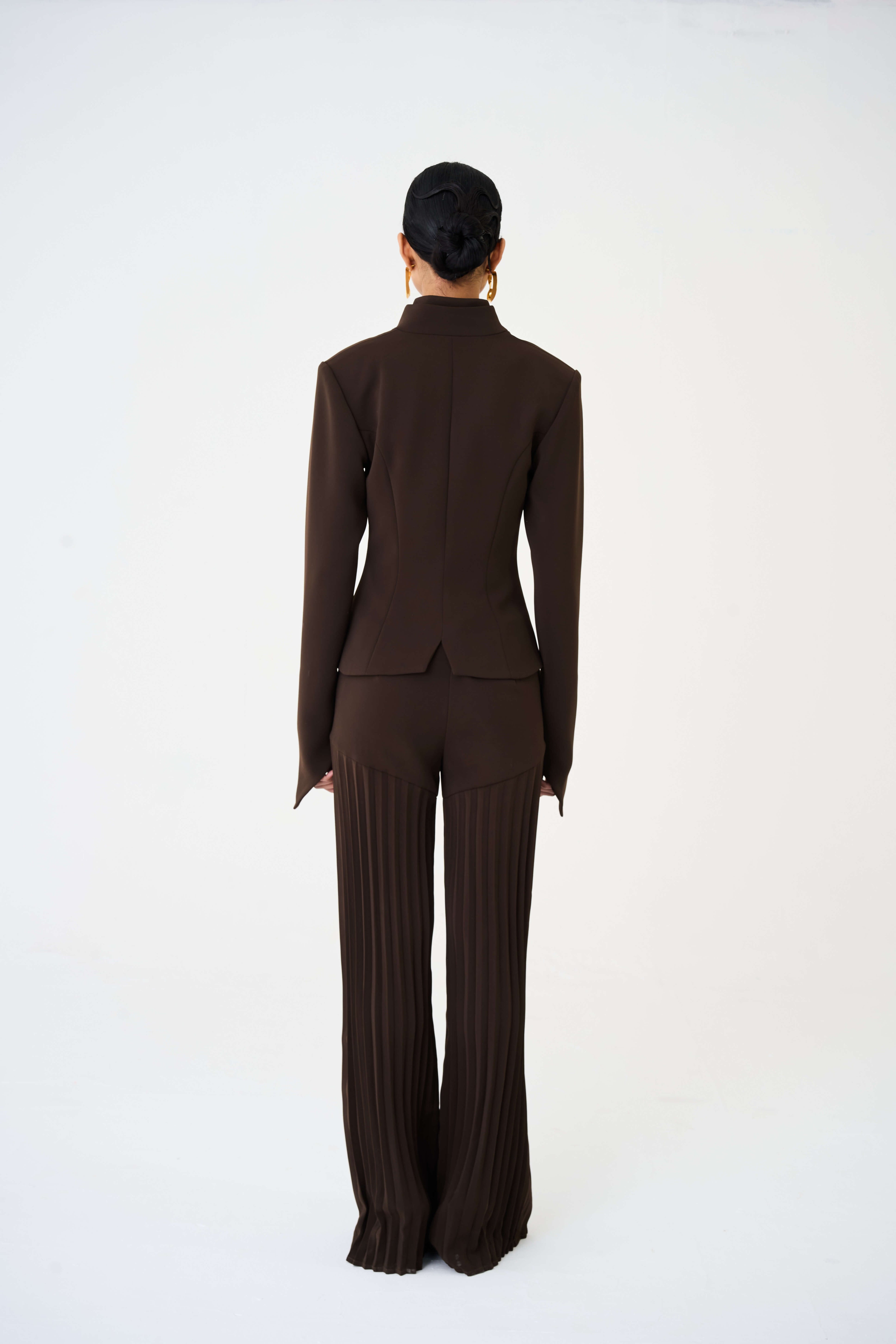 Sculpted Glass Blazer